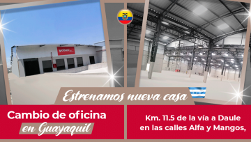Ampliamos espacio, mejoramos calidad; nueva casa en Yobel SCM Guayaquil.
